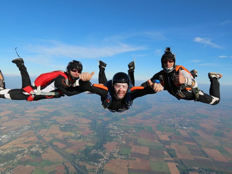 saut,parachute,parachutisme,initiation,nior