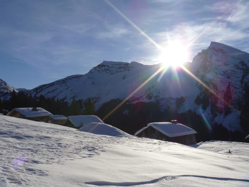 Randonnée en Raquettes à Morzine