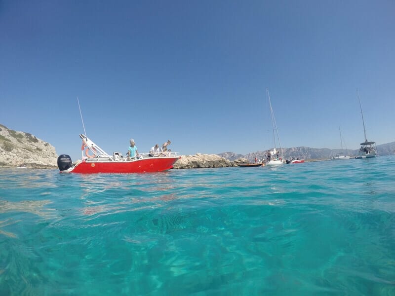 Balade en Bateau dans les Calanques de Marseille