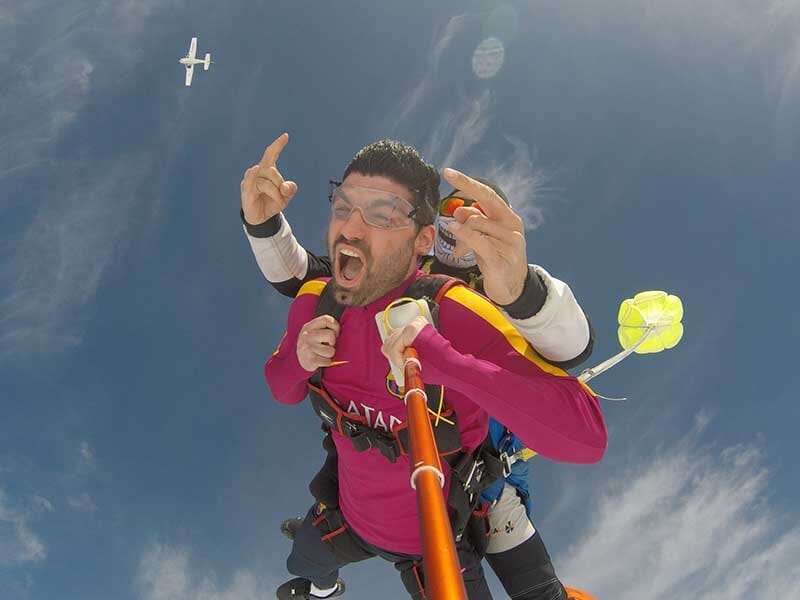 Saut en Parachute en Tandem près de Valence