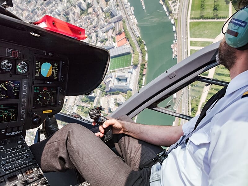 Baptême de l'Air en Hélicoptère à Paris