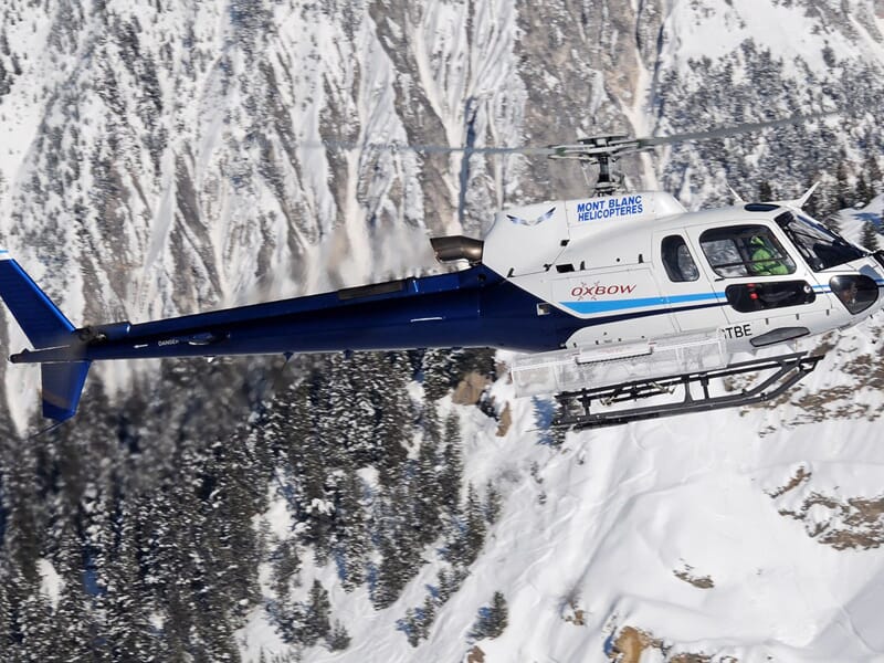 Baptême de l'Air en Hélicoptère - Survol du Mont Blanc
