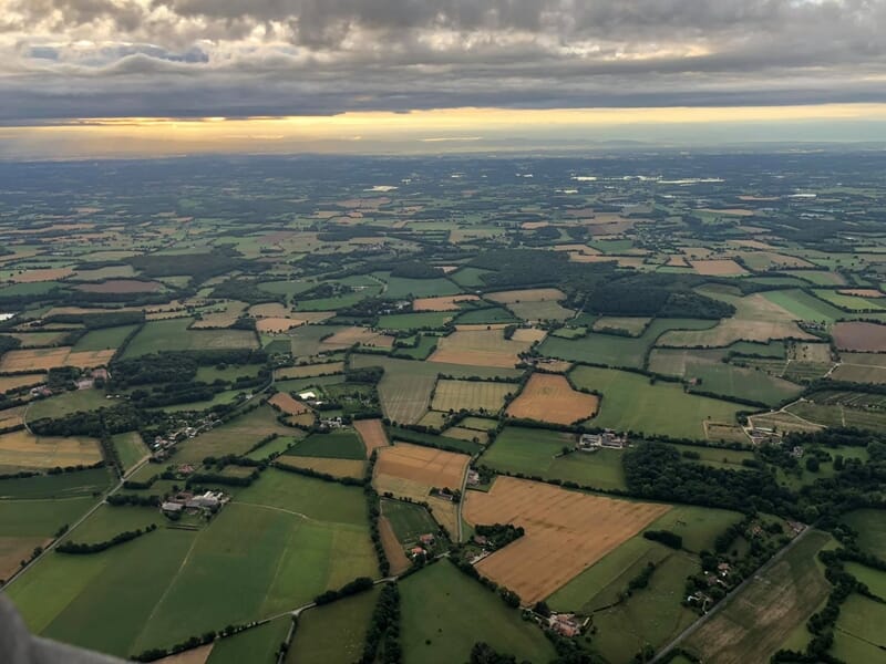 Vol en Montgolfière près de Bourg-en-Bresse - Survol de la Dombes