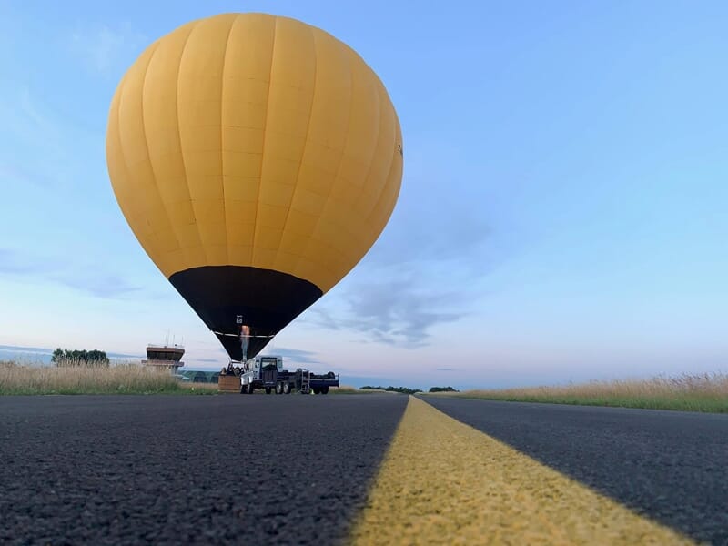 Vol en Montgolfière près de Mâcon - Survol de la Bourgogne