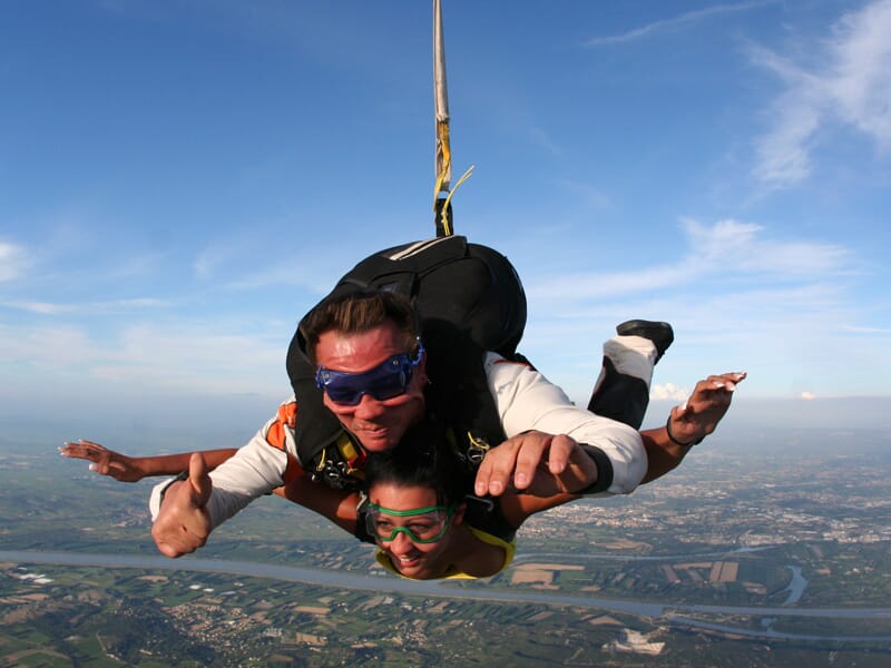 Saut en Parachute en Tandem à Millau