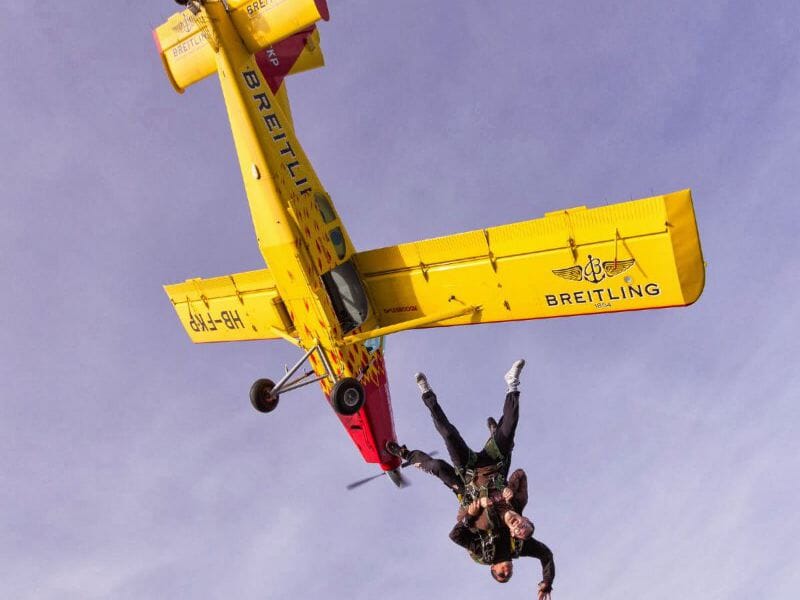 Saut en Parachute en Tandem à Dijon