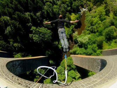 coffret cadeau 100% Saut à l'Elastique Saut à l'Élastique près du Puy-en-Velay - Viaduc de la Recoumène