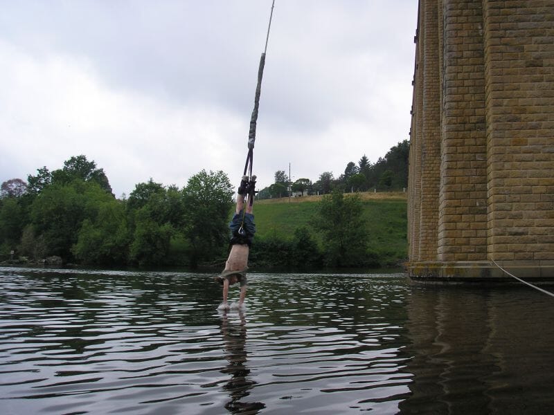 Saut à l'Élastique près du Puy-en-Velay - Viaduc de la Recoumène