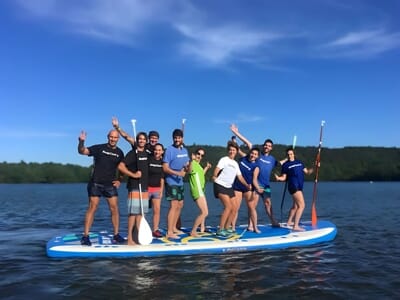 Stand-Up Paddle Géant au Lac de Chaumeçon