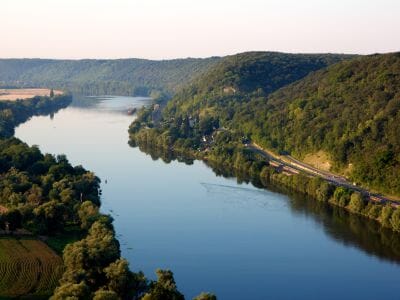 Vol en Montgolfière près d'Évreux - Les Boucles de la Seine et Giverny