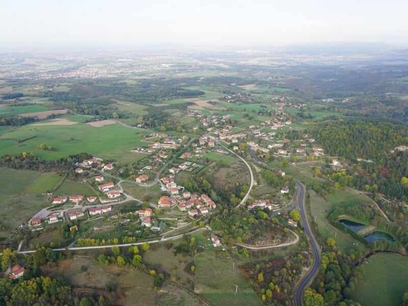 Plaine du Forez,Montrond-les-Bains,vol,montgolfière