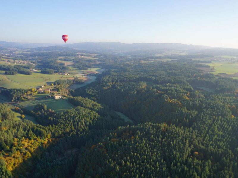 Parc Naturel Livradois-Forez,Viverols,montgolfière,vol