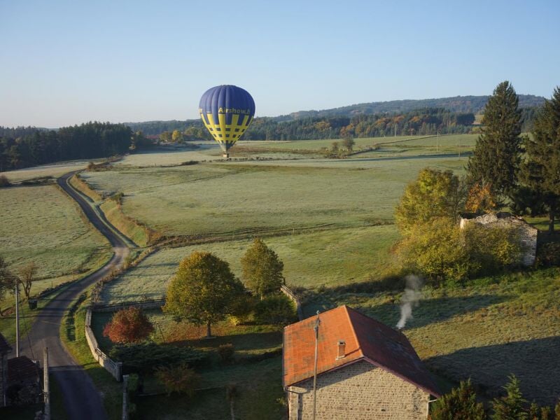 Parc Naturel Livradois-Forez,Viverols,montgolfière,vol