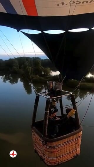 Vol en Montgolfière près d'Évreux - Les Boucles de la Seine et Giverny