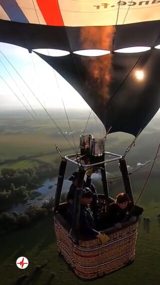 Vol en Montgolfière près d'Évreux - Les Boucles de la Seine et Giverny