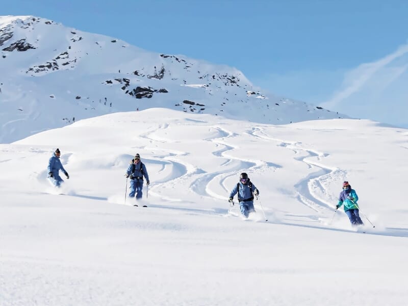 Ski Hors Piste à la Station de Val Thorens