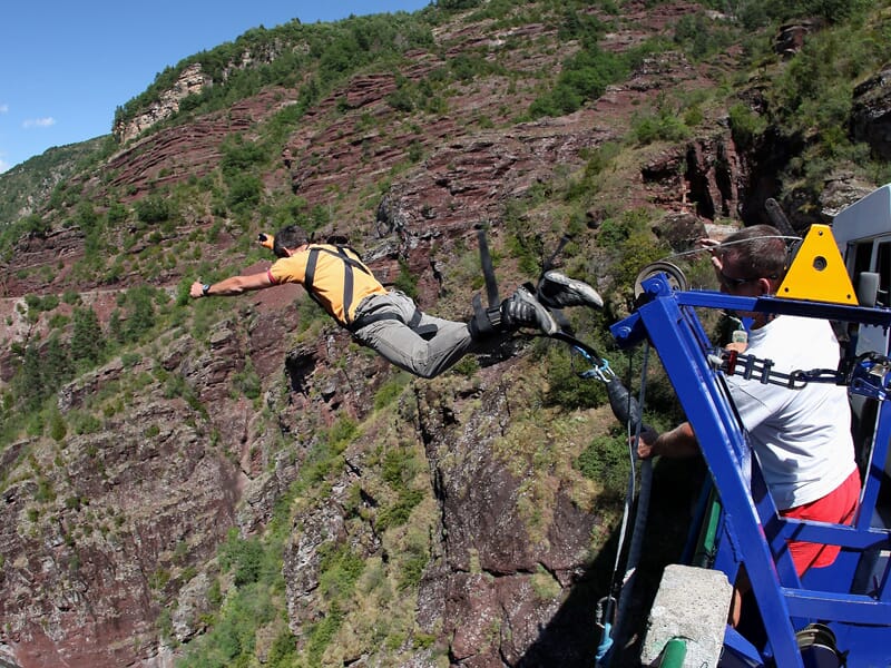 Saut à l'Élastique près de Nice - Pont de la Mariée