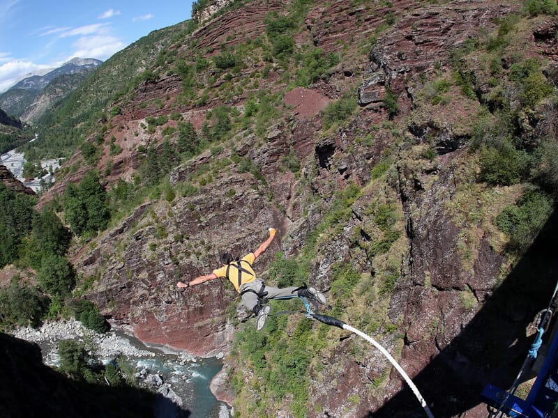 Saut à l'Élastique près de Nice - Pont de la Mariée