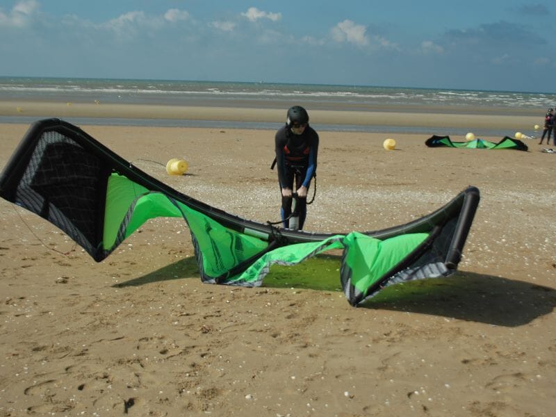Stage de Kitesurf près de Caen - Plages de Cabourg