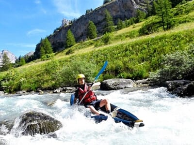 Kayak, Airboat ou Canoraft près de Briançon - Chantemerle