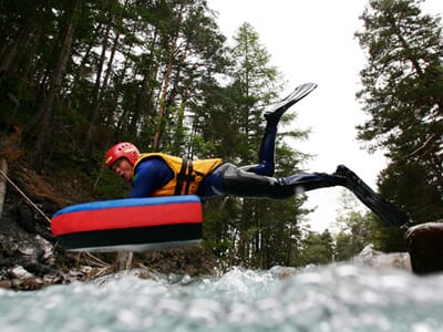 Hydrospeed près de Briançon à Serre Chevalier