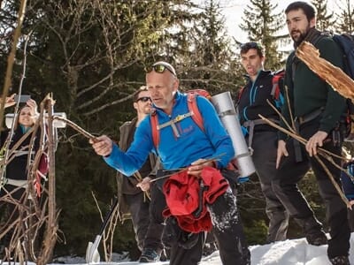 Stage de Survie en hiver dans le Haut-Jura
