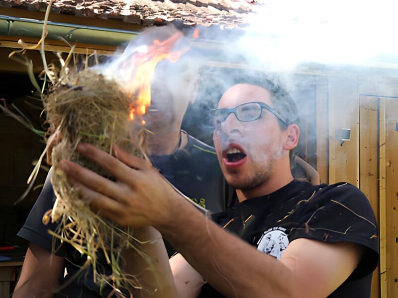 apprendre à faire du feu
