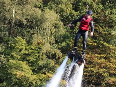 Flyboard près de Maubeuge - Lac de l'Eau d'Heure en Belgique