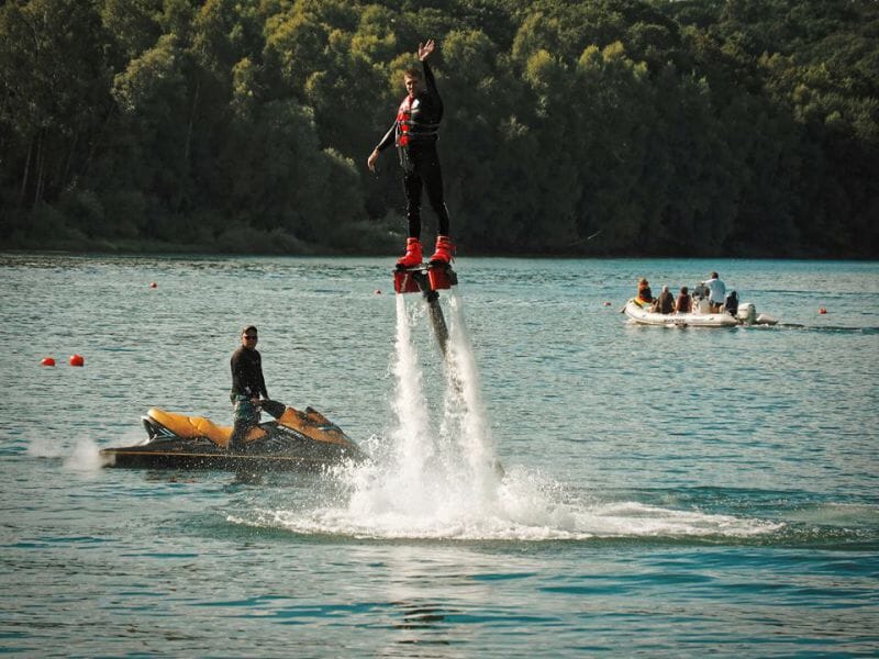 Session de Flyboard - Pommeroeul