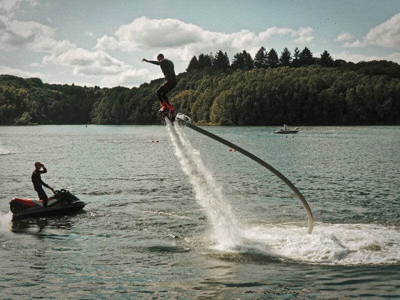 Session de Flyboard - Pommeroeul