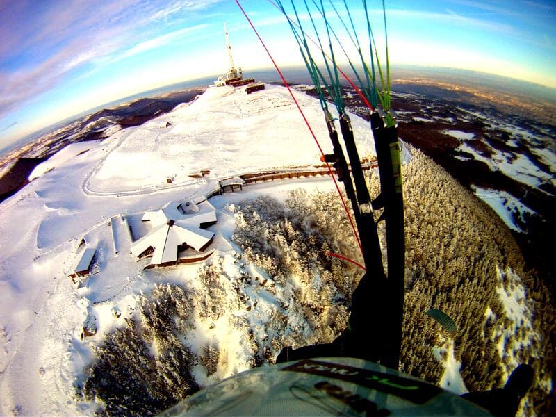 Baptême de Parapente près de Riom - Orcines