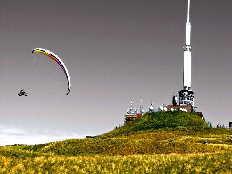 Baptême de Parapente près de Riom - Orcines