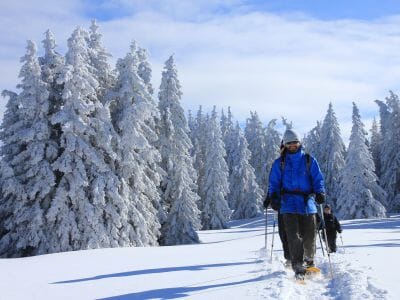 Randonnée en Raquettes aux Arcs - Massif de la Vanoise