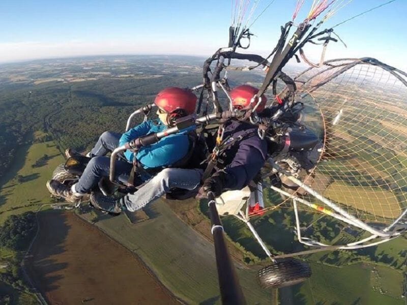 Baptême de l'Air en Paramoteur à Saint-Pierre-de-Chevillé