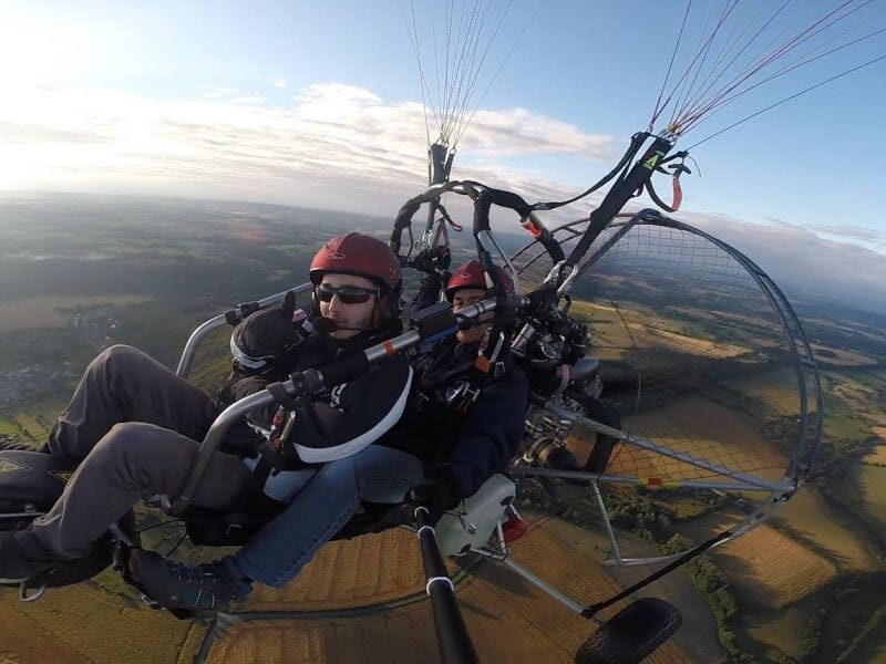Baptême de l'Air en Paramoteur à Saint-Pierre-de-Chevillé
