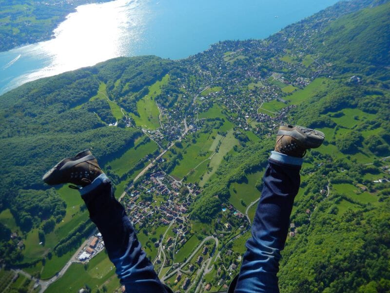 Baptême en Parapente à Thonon-les-Bains - Entre Lac Léman et Mont Blanc