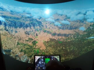 Simulateur De Vol Pres De Frejus Avion De Chasse Var 83