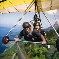 avis Baptême de Deltaplane au-dessus du Lac d’Annecy – Col de la Forclaz