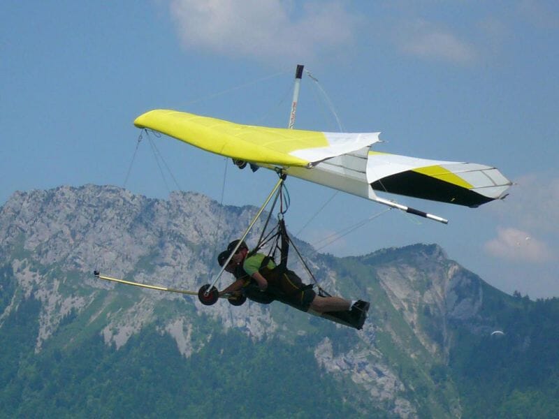Baptême de Deltaplane au-dessus du Lac d’Annecy – Col de la Forclaz