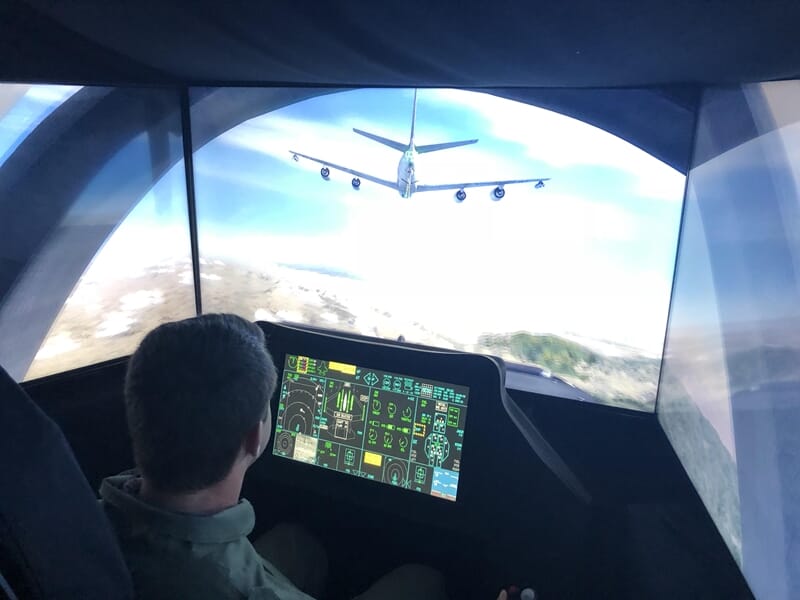 Simulateur de Vol en Avion de Chasse F-35 à Paris-Bercy