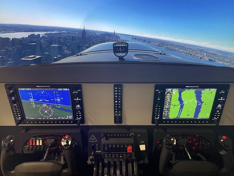 Vol réaliste aux commandes du Cessna 172