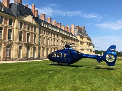 Baptême en Hélicoptère près de Versailles