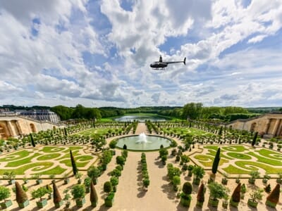 Baptême en Hélicoptère près de Versailles