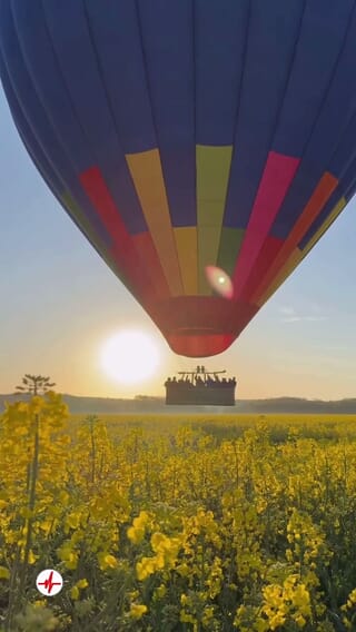 Vol en Montgolfière près de Chartres - Survol du Château de Maintenon