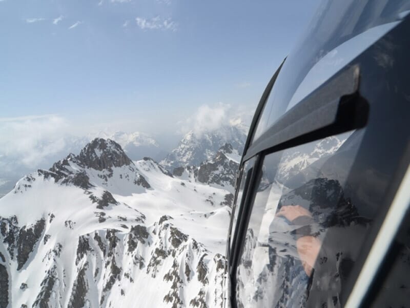Baptême de l'Air en Hélicoptère près de Grenoble - Survol de la chaîne de Belledonne
