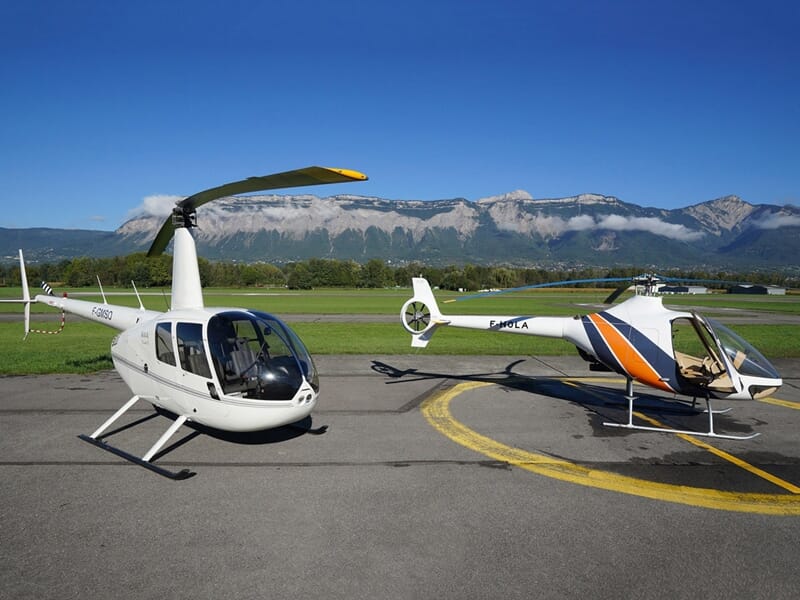 Baptême de l'Air en Hélicoptère près de Grenoble - Survol de la chaîne de Belledonne