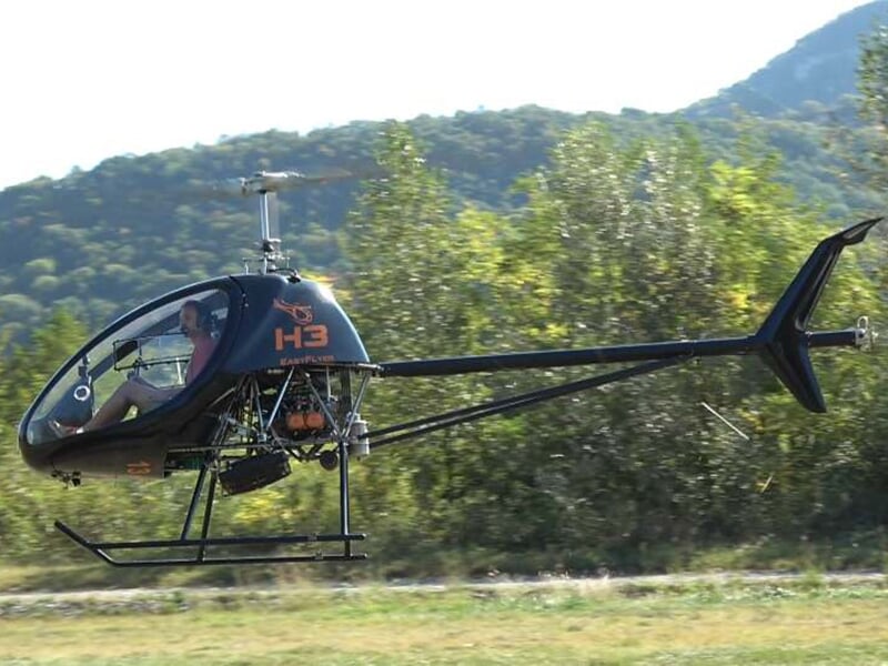 baptême hélicoptère, savoie