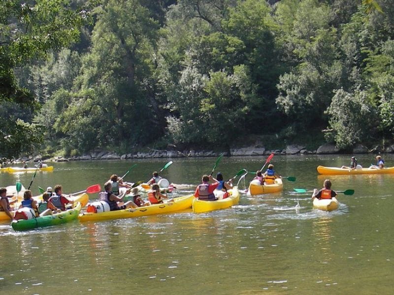 Descente de l'Ardèche en Canoë