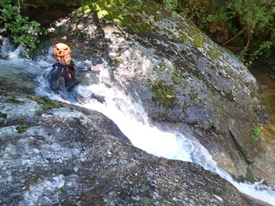Canyoning près de Nîmes - Canyon de Tines