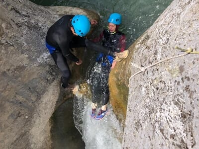 Canyoning au Canyon du Crespenou